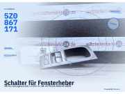 Schalter für Fensterheber VW Fox Schrägheck (5Z) 5Z0867171