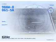 Kühler FORD Focus Turnier (DN) 1.8 DI / TDCi 55 kW 75 PS (08.1999-11.2004) 98AW-8061-SA