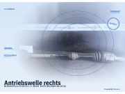 Antriebswelle rechts NISSAN Micra III (K12)