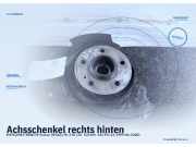 Achsschenkel rechts hinten MERCEDES-BENZ M-Klasse (W163)