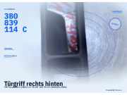 Türgriff rechts hinten VW Passat B5.5 (3B3) 3B0839114C