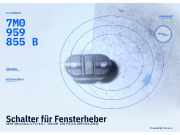 Schalter für Fensterheber SEAT Alhambra I (7V) 7M0959855B