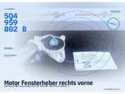 Motor Fensterheber rechts vorne VW Passat B8 Variant (3G) 5Q4959802B