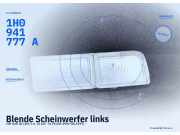 Blende Scheinwerfer links VW Golf III (1H) 1H0941777A