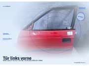 Tür links vorne OPEL Astra F CC