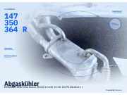 Abgaskühler MERCEDES-BENZ Citan Kasten (415) 147350364R