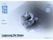 Lagerung für Motor BMW 1er (F20) 678765703