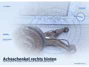 Achsschenkel rechts hinten VW Transporter T5 Kasten