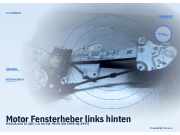 Motor Fensterheber links hinten MAZDA 626 IV (GE)
