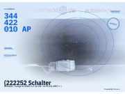 (222252 Schalter RENAULT Twingo II (CN0) 344422010AP