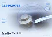 Schalter für Licht Opel Corsa D 13249397EB