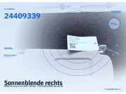 Sonnenblende rechts OPEL Meriva A 24409339