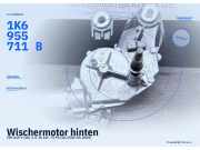 Wischermotor hinten VW Golf V (1K) 1K6955711B