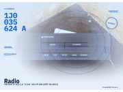 Radio VW Golf IV (1J) 1J0035624A