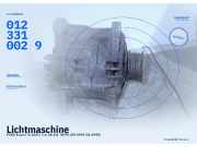 Lichtmaschine FORD Escort VI (GAL) 0123310029