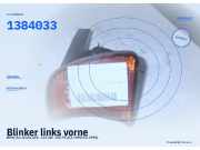 Blinker links vorne BMW 5er (E34) 1384033