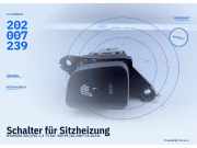 Schalter für Sitzheizung HYUNDAI i30 (FD) 202007239