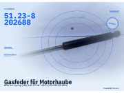 Gasfeder für Motorhaube BMW 3er Touring (E46) 51.23-8202688