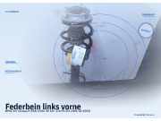 Federbein links vorne BMW 3er Compact (E46)