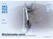 Wischermotor vorne AUDI A7 Sportback (4K) 4K1955023