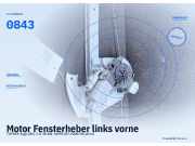 Motor Fensterheber links vorne TOYOTA Aygo (B1) 0843