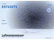 Luftmassenmesser MAZDA 2 (DL, DJ) E5T63271