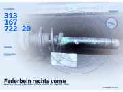 Federbein rechts vorne BMW 5er Touring (E61) 31316772220