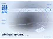 Wischerarm vorne VW Transporter T3 Bus 251955409