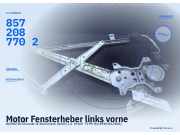 Motor Fensterheber links vorne DAIHATSU Charade IV Stufenheck (G203) 8572 8572087702