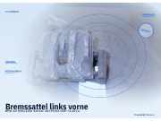 Bremssattel links vorne BMW 1er (E81)