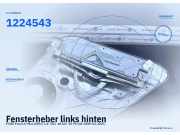 Fensterheber links hinten FORD Focus C-Max (DM2) 1738647 1224543