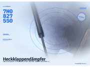 Heckklappendämpfer VW Transporter T6 Kasten 7H0827550