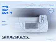 Sonnenblende rechts RENAULT Twingo I (C06) 7700424699