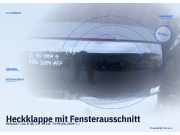 Heckklappe mit Fensterausschnitt RENAULT Clio II (B)