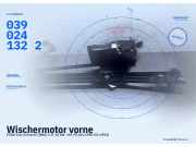 Wischermotor vorne FORD Sierra Kombi (BNG) 0390241322