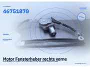 Motor Fensterheber rechts vorne ALFA ROMEO 147 (937) 46751870