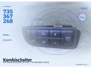 Kombischalter FIAT Grande Punto (199) 735367268