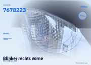 Blinker rechts vorne Fiat Tempra (159) 7678223