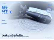 Lenkstockschalter DACIA Duster (HS) 681722712R