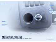 Motorabdeckung NISSAN Qashqai 1.5 J10