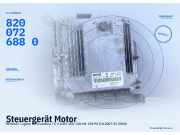 Steuergerät Motor RENAULT Laguna III Grandtour (T) 8200980329 8200726880