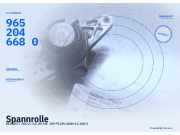 Spannrolle PEUGEOT 206 CC9652046680 9652046680