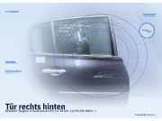 Tür rechts hinten RENAULT Megane II Stufenheck (M)