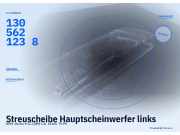 Streuscheibe Hauptscheinwerfer links OPEL Vectra A CC (J89) 1305621238