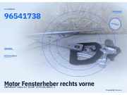 Motor Fensterheber rechts vorne CHEVROLET Kalos 96541738