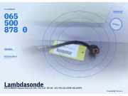 Lambdasonde MITSUBISHI Space Runner (N1, N2) 0655008780