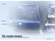 Tür rechts hinten OPEL Corsa A CC (S83)