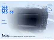 Radio MERCEDES-BENZ A-Klasse (W169) A1699002000
