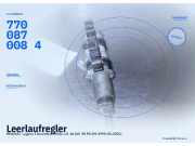 Leerlaufregler RENAULT Laguna I Grandtour (K56) 7700870084