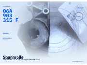 Spannrolle AUDI A3 (8P) 06A903315F
